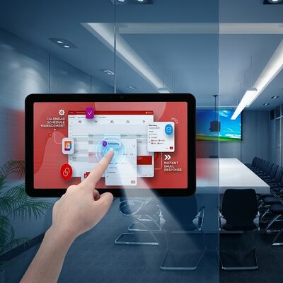 15पीओई पावर और एनएफसी समर्थन के साथ.6 इंच आरके3566 सम्मेलन कक्ष टैबलेट