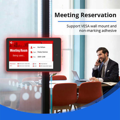 बैठक कक्ष अनुसूचक एलईडी प्रकाश के साथ टैबलेट पीसी