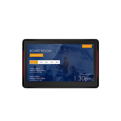 10.1इंच RK3399 2+16GB वॉल माउंटेड कॉन्फ्रेंस रूम टैबलेट एनएफसी पीओई मीटिंग रूम बुकिंग सिस्टम दोनों तरफ की रोशनी के साथ