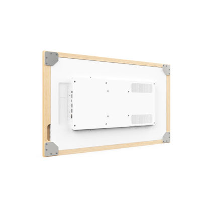 15.6Inch RK3568 4+32GB Wall Mounted Advertising Tablet NFC POE Touchscreen Business Wooden Frame Android14 Tablet