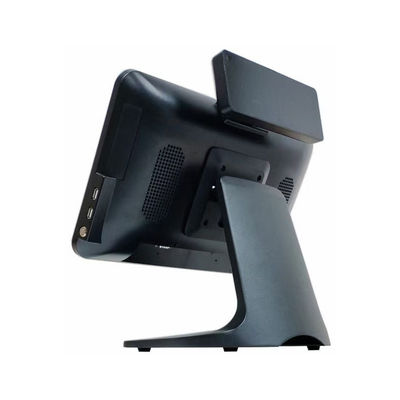 सुपरमार्केट रेस्टोरेंट 15.6 इंच Win10 कैश रजिस्टर सिस्टम सिंगल स्क्रीन पीओएस टर्मिनल और कैपेसिटिव टच स्क्रीन के साथ