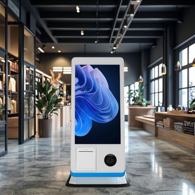 15.6 इंच विन 7/10 ऑल-इन-वन टच स्क्रीन स्मार्ट पीओएस मशीन, एसडीके फ़ंक्शन और 58 मिमी प्रिंटर शॉपिंग मॉल एप्लीकेशन के साथ