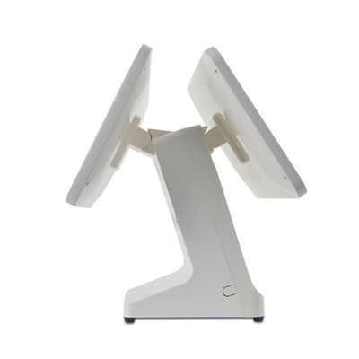 रेस्टोरेंट ऑर्डर करना 15.6 इंच डुअल स्क्रीन और इंटेल सेलेरोन J1900 सीपीयू के साथ एंड्रॉइड पीओएस मशीन