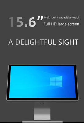 4GB DDR3 मेमोरी 15.6 इंच पॉइंट ऑफ़ सेल POS टर्मिनल रेस्तरां के लिए ऑल इन वन टच POS मशीन विंडोज POS सिस्टम