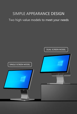 4GB DDR3 मेमोरी 15.6 इंच पॉइंट ऑफ़ सेल POS टर्मिनल रेस्तरां के लिए ऑल इन वन टच POS मशीन विंडोज POS सिस्टम
