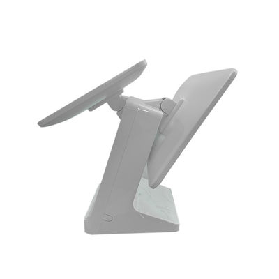 15 इंच I5 I7 I9 सुपरमार्केट कैश रजिस्टर टच स्क्रीन मशीन 12 ओएसडी भाषाओं और यूएसबी इंटरफ़ेस के साथ