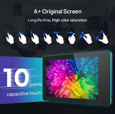 10.1" RK3288 Android मीटिंग रूम रिज़र्वेशन टैबलेट NFC, POE, और LED लाइट बार के साथ