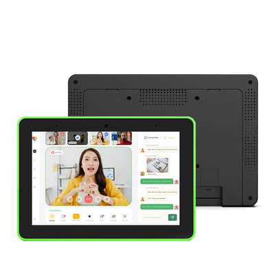 8 - इंच वॉल माउंटेड एंड्रॉइड टैबलेट पीसी POE NFC वाईफाई टच स्क्रीन स्मार्ट होम मीटिंग रूम बुकिंग होटल शेड्यूलिंग के लिए 4 - साइड एलईडी लाइट्स के साथ