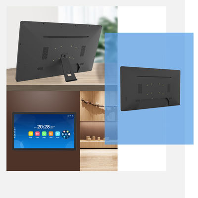 32 इंच वॉल माउंट कमर्शियल डिस्प्ले डिजिटल साइनेज विज्ञापन एंड्रॉइड टैबलेट पीसी एनएफसी पीओई टच स्क्रीन बिजनेस कियोस्क