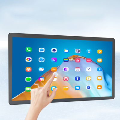 32 इंच वॉल माउंट कमर्शियल डिस्प्ले डिजिटल साइनेज विज्ञापन एंड्रॉइड टैबलेट पीसी एनएफसी पीओई टच स्क्रीन बिजनेस कियोस्क