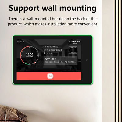 10.1 इंच की दीवार माउंट ट्रेंच स्क्रीन एंड्रॉयड टैबलेट पीसी बैठक कक्ष आरक्षण प्रणाली