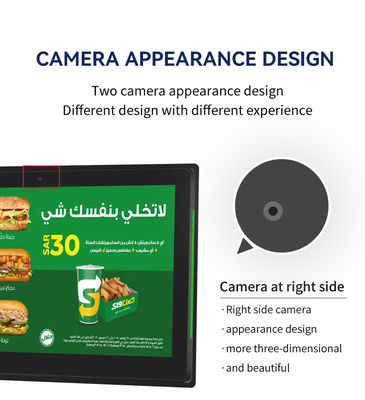 101 इंच दीवार पर लगा व्यवसायिक एंड्रॉइड टैबलेट पीसी, एलईडी लाइट बार कॉन्फ्रेंस शेड्यूल डिस्प्ले के साथ