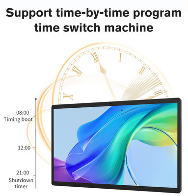 21.5 इंच एनएफसी रीडर वॉल माउंटेड एंड्रॉइड ऑल इन वन टैबलेट पीसी 4GB 32GB वाईफाई आरजे45 नेटवर्क