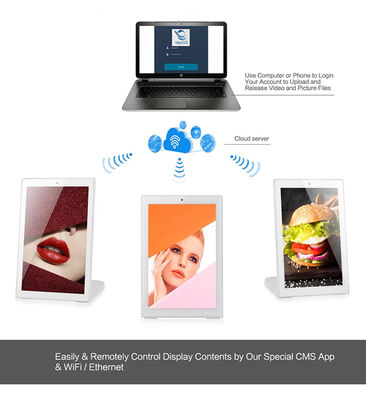 13.3 इंच आरके3568 एल आकार का डेस्कटॉप एंड्रॉइड टैबलेट पीसी पीओई बिजनेस कियोस्क रेस्तरां ऑर्डरिंग