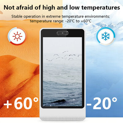 32 इंच एंड्रॉयड 14 इंडोर एसडीके वॉल माउंट एआई डिजिटल साइनेज विज्ञापन टच स्क्रीन पोस्टर डिस्प्ले वर्चुअल मानव दुकान हॉट