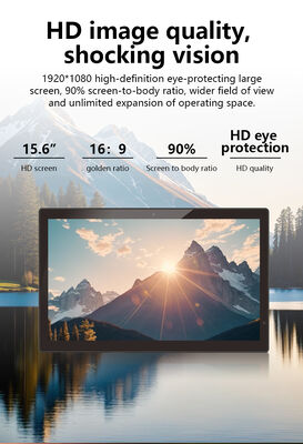 दीवार माउंट 15.6 इंच 1080p IPS विंडोज 10 ओएस टैबलेट पीसी POE NFC RJ45 वाई-फाई टच स्क्रीन व्यवसाय विज्ञापन डिस्प्ले