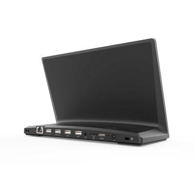 व्यावसायिक उपयोग के लिए PoE HDMI के साथ 10-इंच डेस्कटॉप एल आकार का 1080p Android टैबलेट