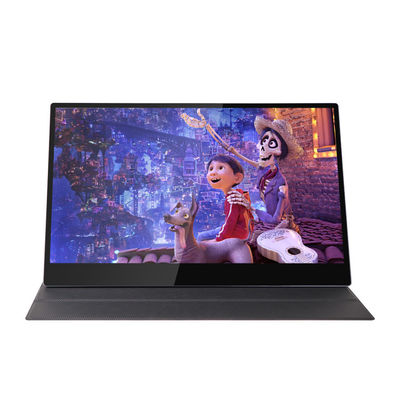 3840x2160 10mm 15.6 इंच पोर्टेबल मॉनिटर टच 4k स्क्रीन यूएसबी प्रकार सी एचडीएमआई
