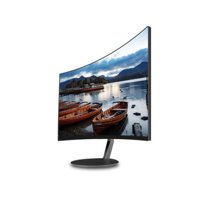 144hz 1ms 24 इंच पीसी गेमिंग मॉनिटर, एमवीए पैनल गेमिंग घुमावदार कंप्यूटर मॉनिटर