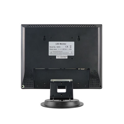 Rohs 350cd/m2 12 इंच सीसीटीवी मॉनिटर सुरक्षा प्रणाली के लिए एचडीएमआई के साथ बीएनसी एलसीडी मॉनिटर