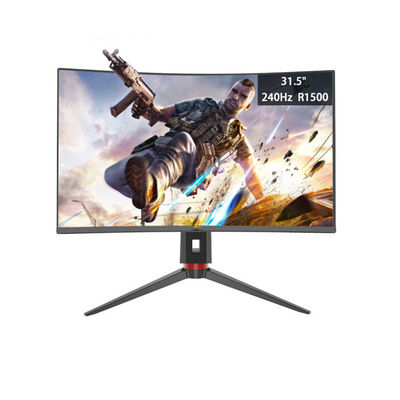 घुमावदार FHD 240Hz 32 इंच हॉपस्टार मॉनिटर Gsync 1ms 100% SRGB