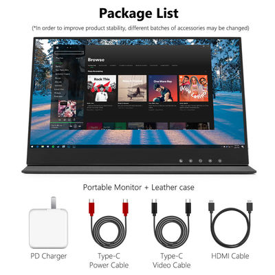 15वाणिज्यिक और प्रणाली एकीकरण के लिए 6 इंच पोर्टेबल वायरलेस टच स्क्रीन मॉनिटर