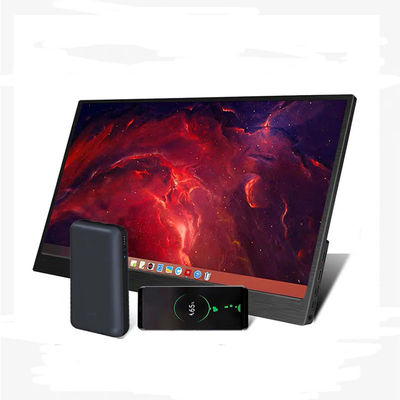 4K 15 इंच 10 मिमी पोर्टेबल वायरलेस टच स्क्रीन मॉनिटर 300cd/M2