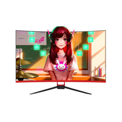 1800R 1080P फुल एचडी 165Hz घुमावदार 32 इंच गेमिंग मॉनिटर 144hz 1ms