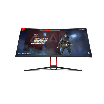 30" फुल एचडी 1920x1080 4ms 75Hz घुमावदार पीसी गेमिंग मॉनिटर फ्रेम रहित