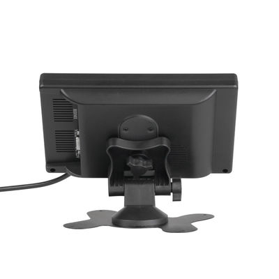 12-24V 800x480 7 इंच एलसीडी कार मॉनिटर 2AV वीडियो के साथ सन विजर