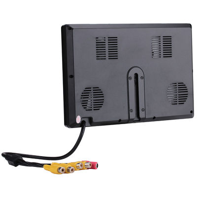 4 वीडियो इनपुट के साथ 9 इंच का एचडी एलसीडी कार मॉनिटर, बसों और ट्रकों के लिए आदर्श