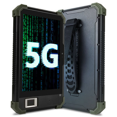 वाटरप्रूफ IP68 8 इंच एंड्रॉयड टैबलेट इंडस्ट्रियल 5जी फिंगरप्रिंट मॉड्यूल