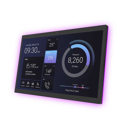 गुणवत्ता  Oem Odm Smart Home 10.1Inch RK3288 Tablet Wall Mount Nfc Poe Android Tablet With Led Light फैक्टरी