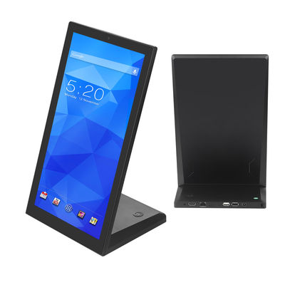 गुणवत्ता  8 inch L shape business kiosk Touch screen android tablet pc Customer Service Feedback for hotel  restaurant फैक्टरी