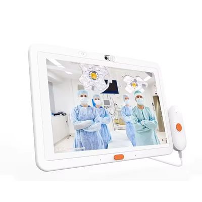 गुणवत्ता  wall mount 13.3 inch 1080p health care wifi SIM card solt android tablet pc Nurse Call System for hospital फैक्टरी