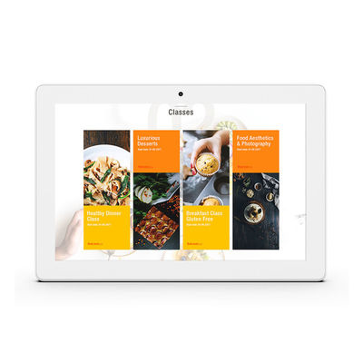 गुणवत्ता  10 Inch 4G SIM Slot Wall Mount POE Meeting Room PC Android RK3288  USB OTG फैक्टरी