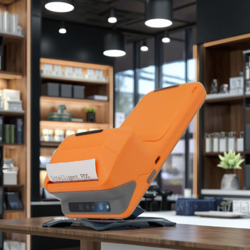 एंड्रॉयड 11 5.45 इंच हैंडहेल्ड पीओएस टर्मिनल 58 मिमी थर्मल प्रिंटर एनएफसी वाईफाई यूएसबी कनेक्टिविटी और 32GB/64GB मेमोरी के साथ सर्वश्रेष्ठ