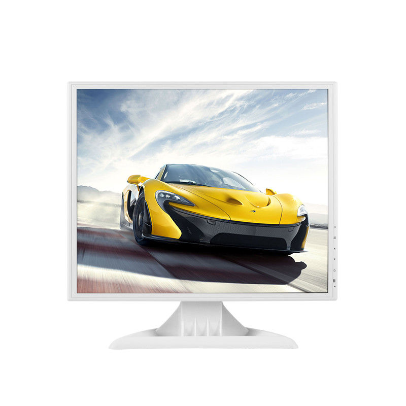 मल्टी इनपुट FCC 19 इंच एलसीडी मॉनिटर 1280x1024 एलसीडी मॉनिटर 250cd/m2
