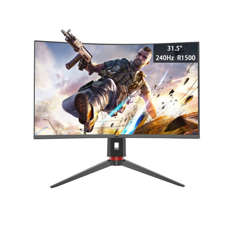 घुमावदार FHD 240Hz 32 इंच हॉपस्टार मॉनिटर Gsync 1ms 100% SRGB