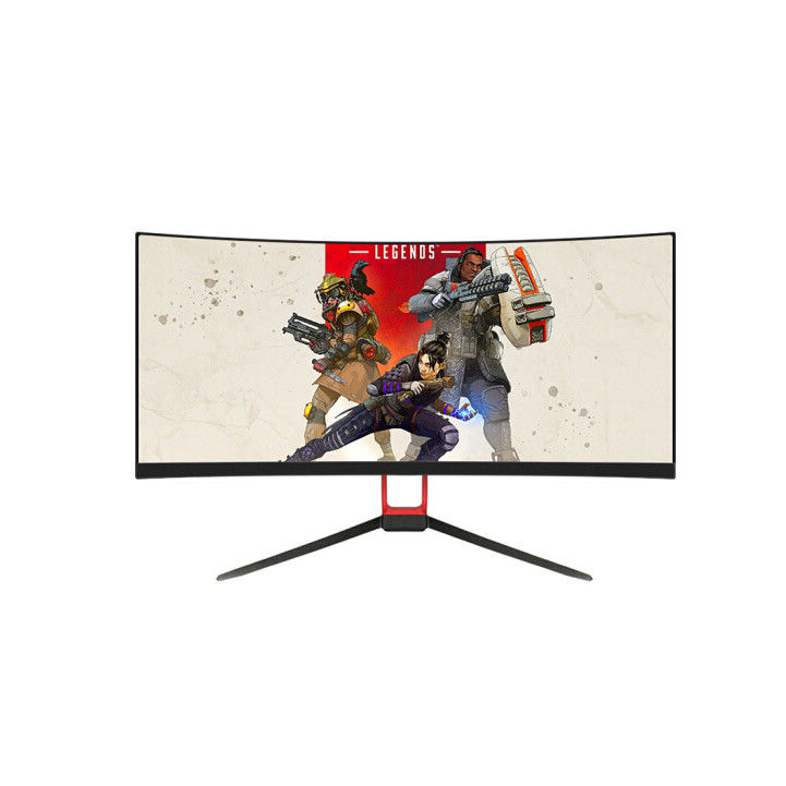75hz 30 इंच अल्ट्रावाइड घुमावदार मॉनिटर / फ्लिपरफ्री 1080p घुमावदार पीसी स्क्रीन
