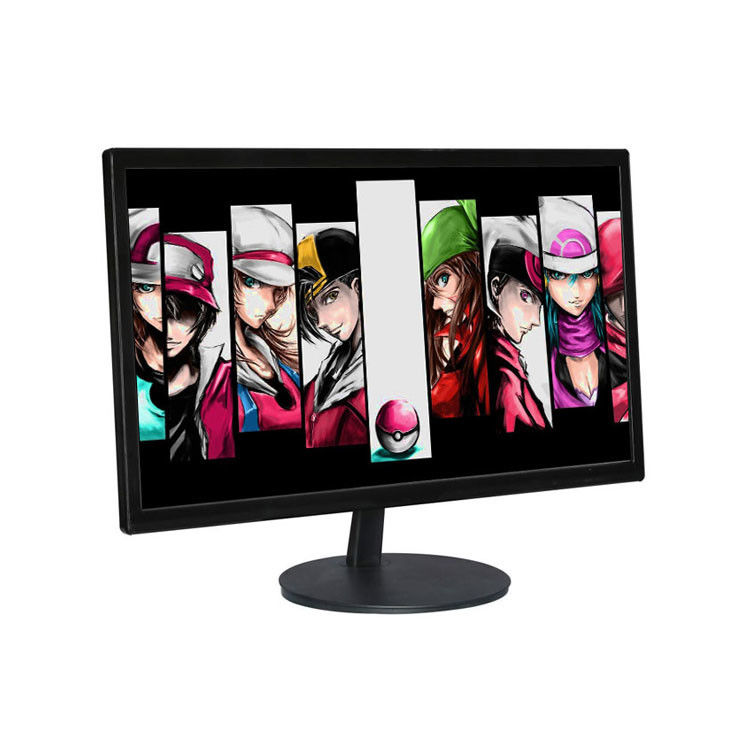 काला 21.5 इंच फुल एचडी कंप्यूटर मॉनिटर 1920x1080 HDMI DVI VGA एलसीडी